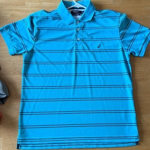 Men’s Medium Nautical A Bit Trimmer Polo